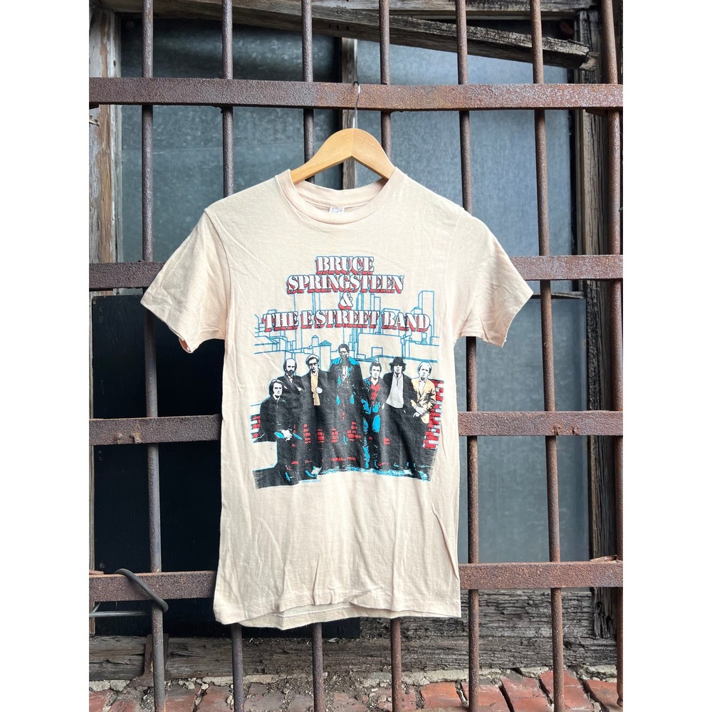 1989 True Vintage Bruce Springsteen and The Street Band Tee Sz. Small